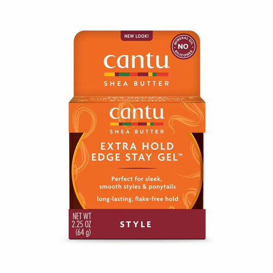 CANTU SHEA BUTTER EXTRA HOLD EDGE STAY GEL 64G