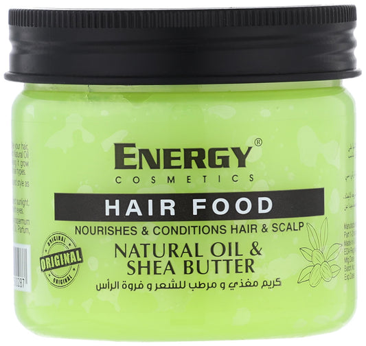 ENERGY HAIR FOOD NATURAL OIL & SHEA BUTTER 200ML