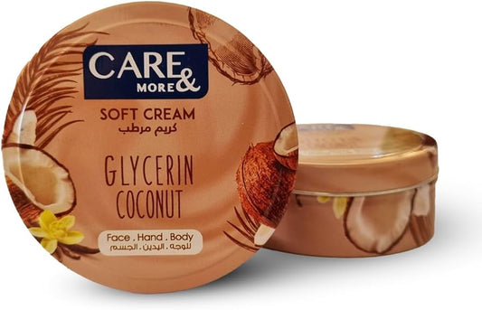 CARE & MORE SOFT CREAM COCONUT 125ML