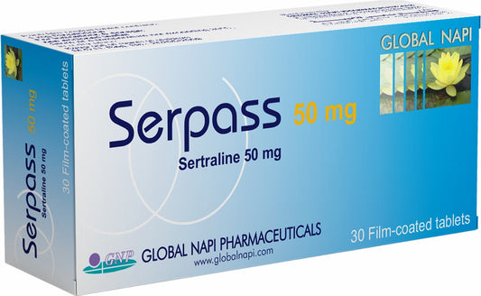 SERPASS 50 MG 30 TAB