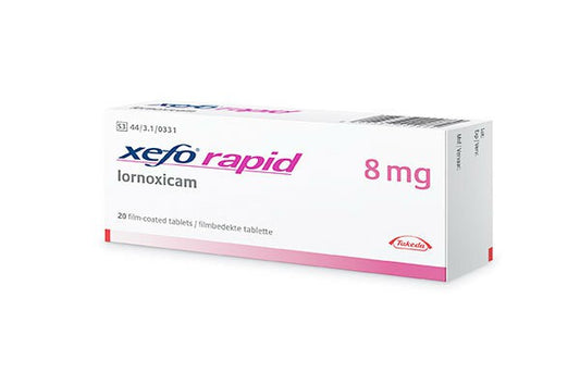 XEFO RAPID 8 MG 20 TAB