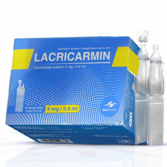 LACRICARMIN 4MG/0.4ML EYE DROPS 30 X 0.4 ML SDU