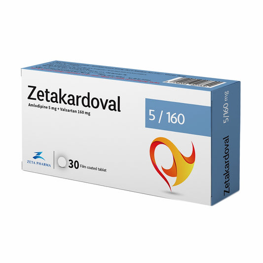 ZETAKARDOVAL 5/160MG 30 F.C. TAB
