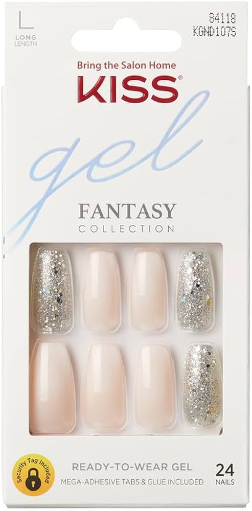 KISS GEL FANTASY NAILS FRIENDS (KGND107S) 1183