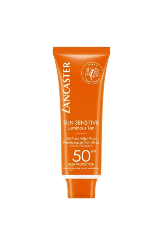 LANCASTER SUN SENSITIVE OIL-FREE MILKY FLUID SPF50 50ML (5396)