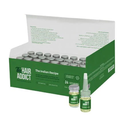 مدمن الشعر الوصفة الهندية 10 زجاجات