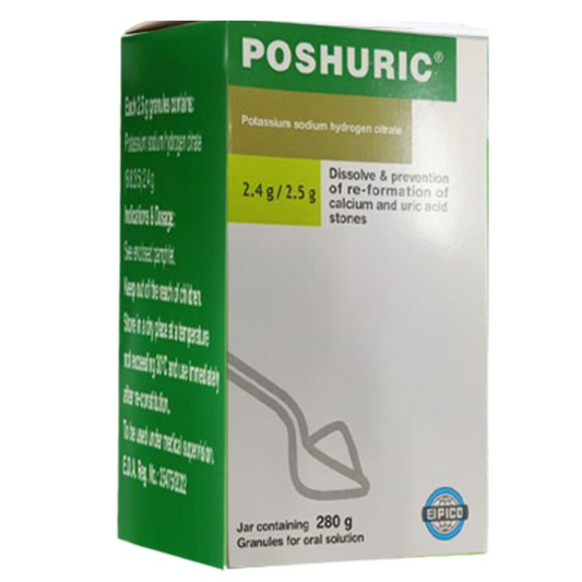 POSHURIC 2.4/2.5 GRANULES 280G
