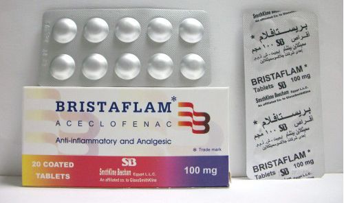 BRISTAFLAM 100 MG 20 TAB