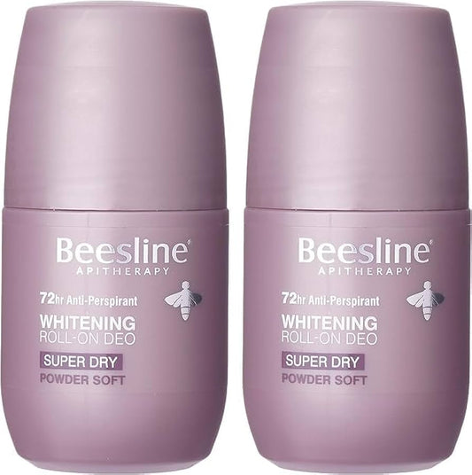BEESLINE ROLL ON S DRY (POWDER SOFT) 50ML (1+1)