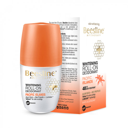 BEESLINE WHITENING (SUNFILTER + PACIFIC ISLAND ROLL ON) FREE