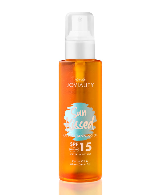 JOVIALITY SUN KISSED NATURAL TANNING OIL SPF15 120ML