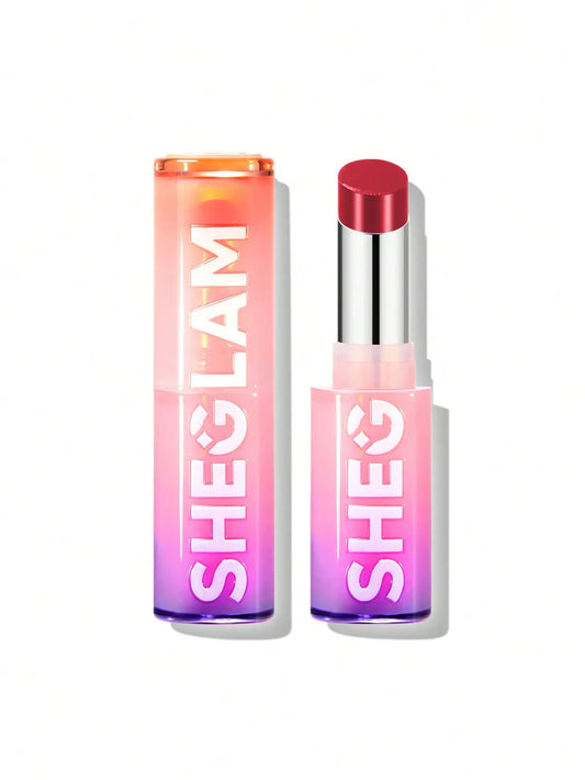 SHEGLAM MIRROR KISS HIGH-SHINE LIPSTICK (A BOLD PLAN)