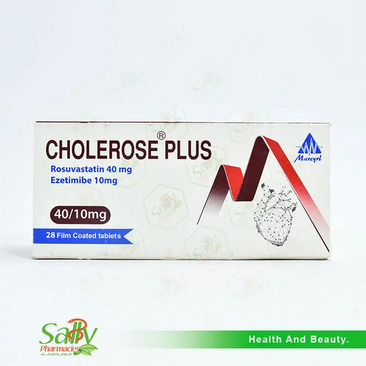 CHOLEROSE PLUS 10 / 40 MG 28 TAB