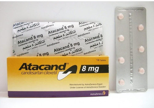 ATACAND 8 MG 14 TAB