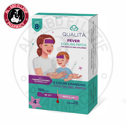 GOODBYE FEVER 4 PATCH كمادات جيل خافضة للحرارة