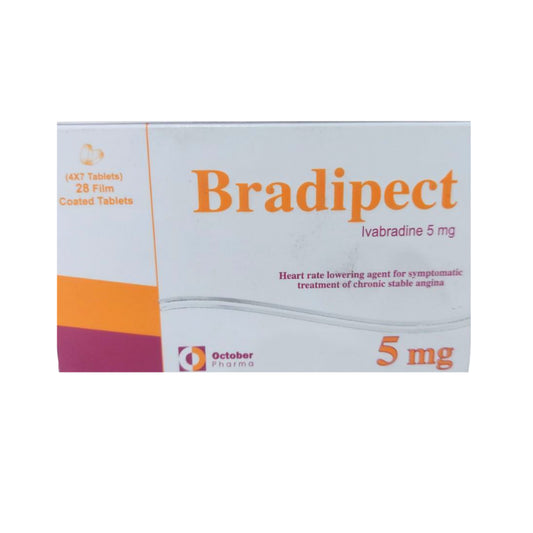 BRADIPECT 5 MG 28 TAB