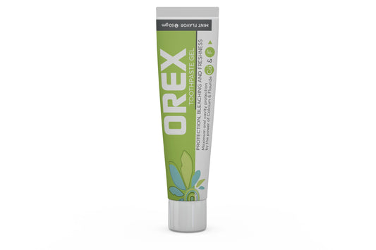 OREX TOOTHPASTE GEL 50GM