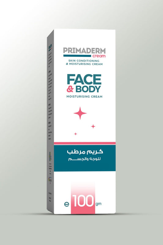 كريم برايماديرم للوجه والجسم 100 جرام