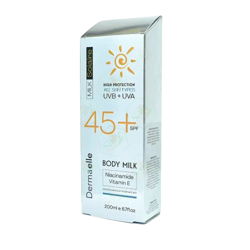DERMAELLE BODY MILK SPF45 200ML