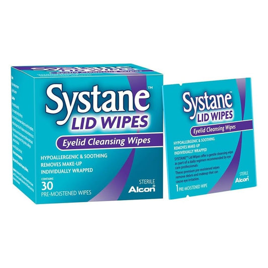 SYSTANE LID WIPES 30CONTANS