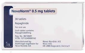 NOVONORM 0.5 MG 30 TAB