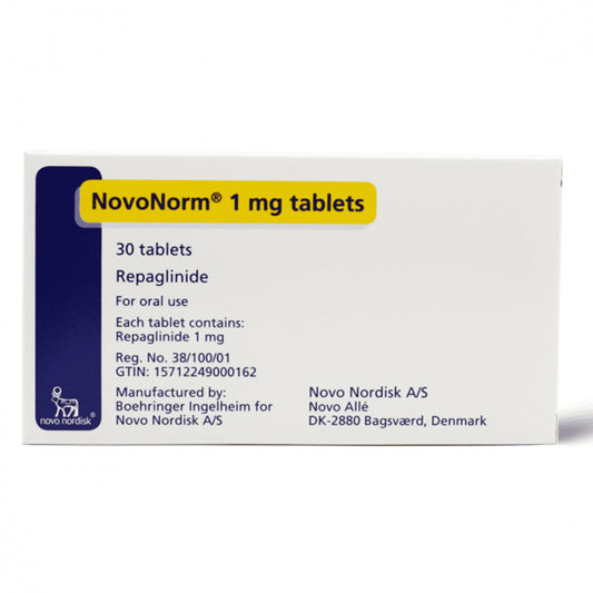 NOVONORM 1 MG 30 TAB