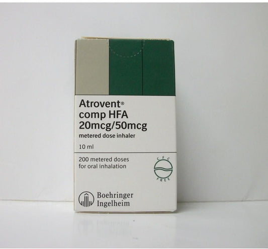 ATROVENT COMB HFA 20/50 MCG INHALER 10ML