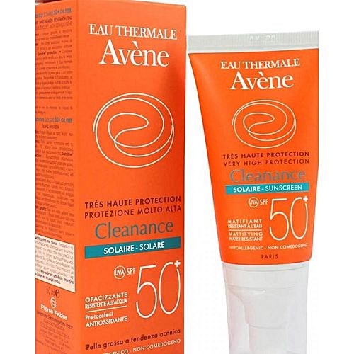 أفين كلينانس سولير - واقي شمس بعامل حماية من الشمس 50، 40 مل