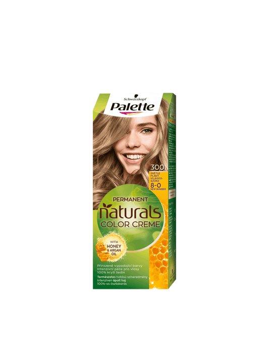 PALETTE NATURALS COLO CREME 8-0 LIGHT BLONDE