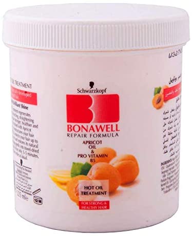 BONAWEL HOT OIL TREATMENT (APRICOT) JAR 225ML