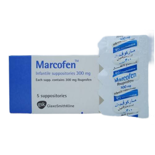 Marcofen Inf 300 Mg 5 Supp