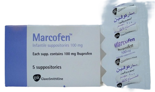 Marcofen 100 Mg 5 Supp