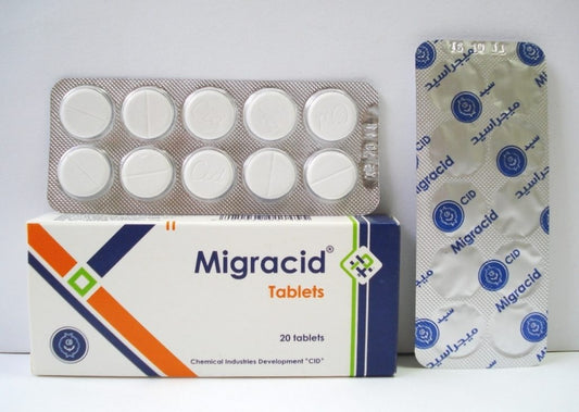 Migracid 500 Mg 20 Tab