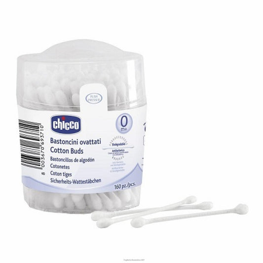 CHICCO COTTON BUDS 160PC 34427 قطن اذن