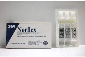 NORFLEX 30 MG 3 AMP 2 ML