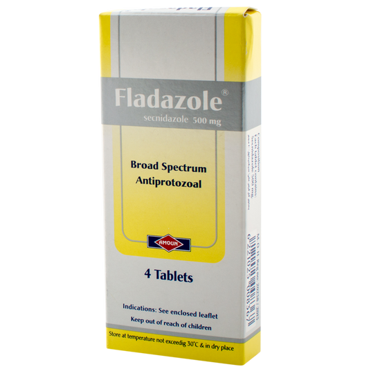 FLADAZOLE 500 MG 4 TAB