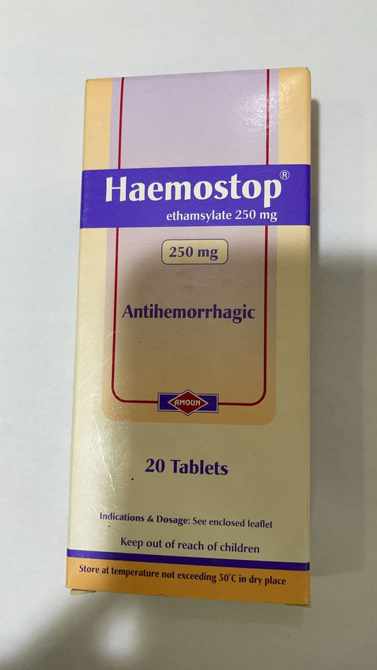 HAEMOSTOP 250 MG 10 TAB