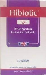 HIBIOTIC 1000 MG 16TAB