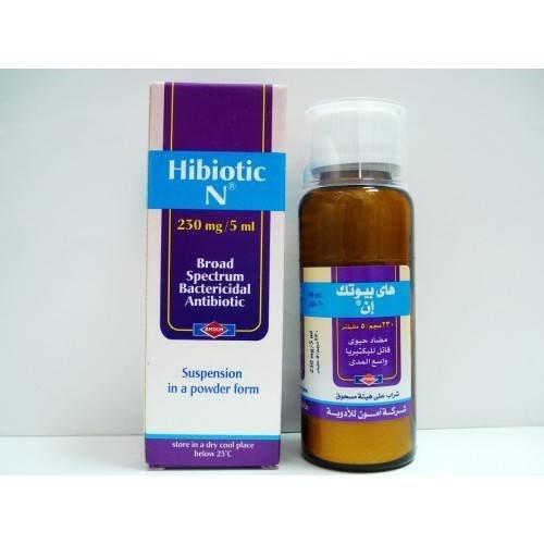 HIBIOTIC 228 MG / 5 ML SUSP 60 ML