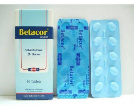 BETACOR 80 MG 30 TAB