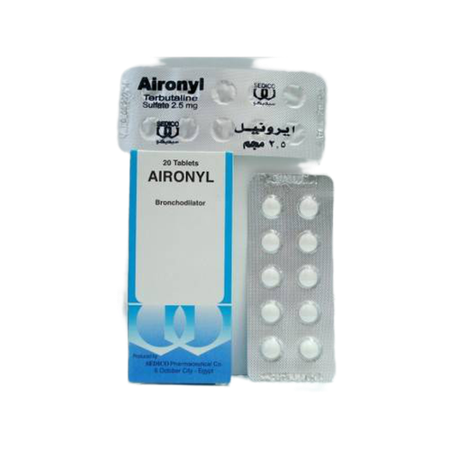 AIRONYL 2.5 MG 20 TAB