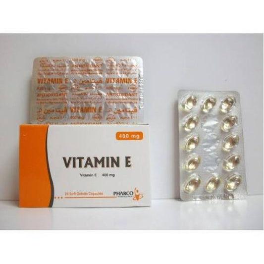 VITAMIN - E - 400 MG 24 CAP