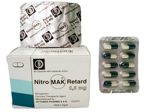 نيترو ماك ريتارد 2.5 ملغ 60 كبسولة