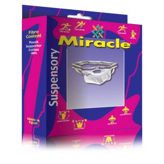 MIRACLE SUSPENSORY(XXL)كيس رافع خصية قطن