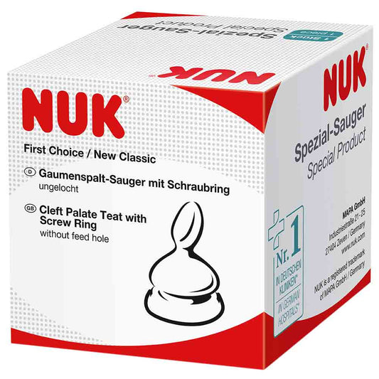 NUK. حلمة للشفاه المشقوقة الارنبية 622