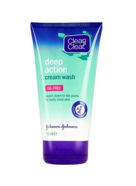 CLEAN CLEAR DEEP ACTION CREAM WASH 100 ML