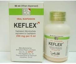 KEFLEX 250 MG SYRUP 60 ML