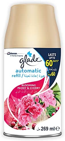 GLADE AUTOMATIC SPRAY BLOOMING PEONY&CH 269ML غيار