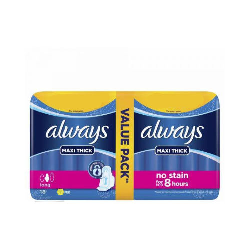 أولويز ماكسي طويل مزدوج 18 قطعة 18-16 عرض السعر