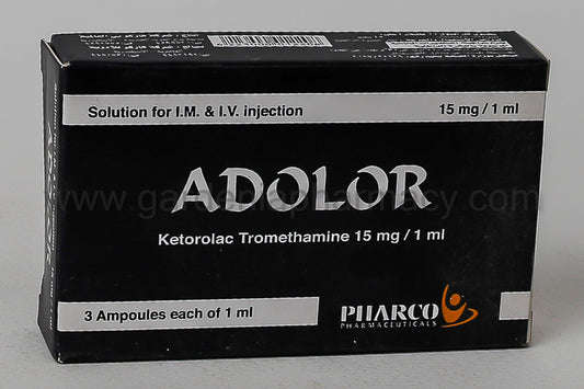 ADOLOR 15MG 1ML 3AMP